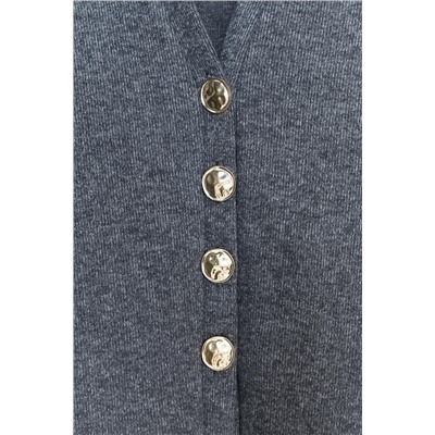 SOFT BUTTON CARDIGAN