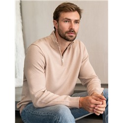 Джемпер жаккардовой вязки из пряжи двух оттенков