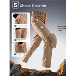 Мужские утеплённые на ылисе уличные брюки карго для походов и активного отдыха  FRE*E SOLDIE*R