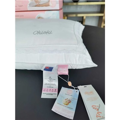 Новозеландская элитная женская подушка-маска   Okioki sleep factory с гиалуроновой кислотой для женщин