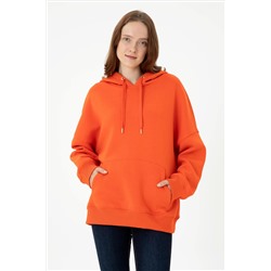 Kadın Turuncu Sweatshirt