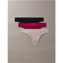 Bonded Flex 3-Pack Mid Rise Thong