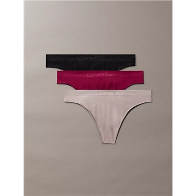 Bonded Flex 3-Pack Mid Rise Thong