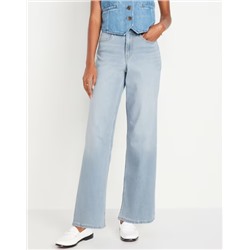High-Waisted Wow Wide-Leg Jeans