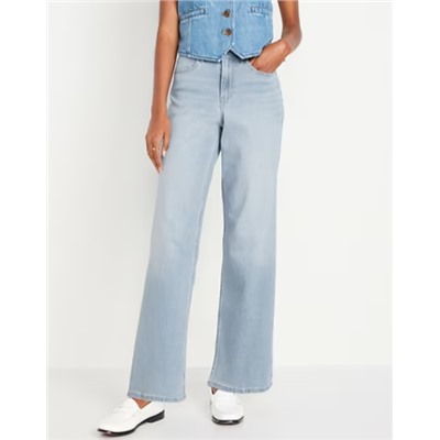 High-Waisted Wow Wide-Leg Jeans