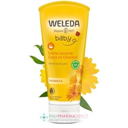 Weleda Baby - Calendula - Crème Lavante Corps & Cheveux - BIO 200ml