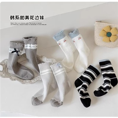 Носочки для девочек. Набор 4 пары