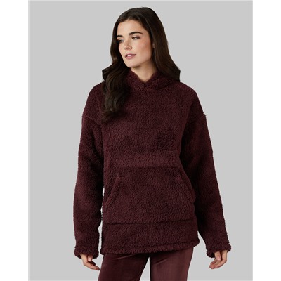 WOMEN'S SOFT SHERPA PULLOVER HOODIE