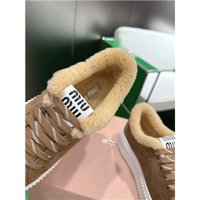 Женские теплые кроссовки на платформе  МИУ МИ*У