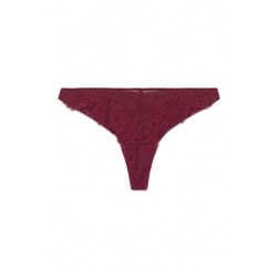 Tanga encaje tul vino