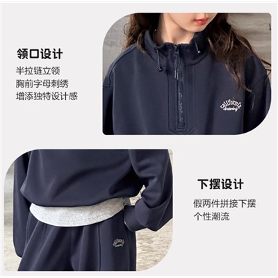 Спортивный костюм на полу-замке 2025.  Флагманский магазин