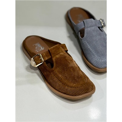 Шлепанцы рыжие