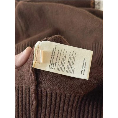 Женский шерстяной пуловер с короткой молнией АЙСИК*Л