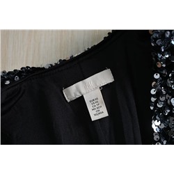 Женское приталенное платье с пайетками на подкладе H&*M