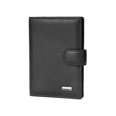 Обложка на паспорт + автодокументы Lanotti мужской GL-25-37/Черный