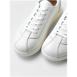 Мужские кожаные кеды  ЭКК*О