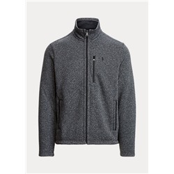 Big & Tall Fleece Mockneck Jacket