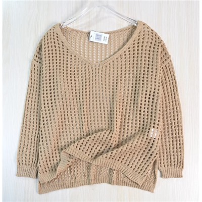 Женский хлопковый свитер