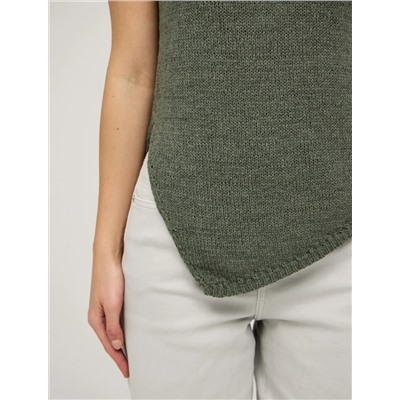 Зеленая блузка "Угол"