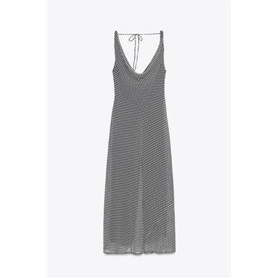 ZW COLLECTION POLKA DOT MIDI DRESS