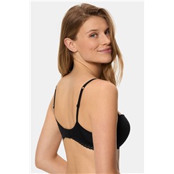 Sujetador con aros de suave microfibra