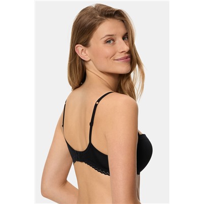 Sujetador con aros de suave microfibra