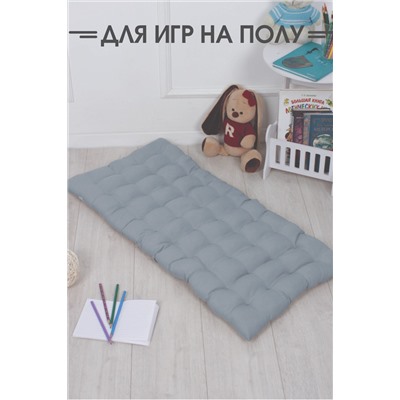 Подушка на стул со спинкой матрас подушка для кресла, 85х42х5 см на резинке и с завязками