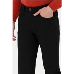 Erkek Siyah Kanvas Pantolon