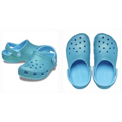 Kids’ Classic Iridescent Glitter Clog