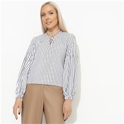 Блуза с акцентными рукавами, Вечный тренд