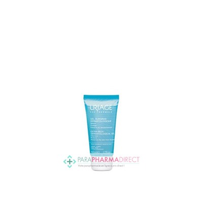 Uriage Surgras Liquide Dermatologique Gel Nettoyant Moussant 50ml Format Voyage