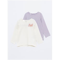 КОМПЛЕКТ ИЗ 2 КОМБИНИРОВАННЫХ ФУТБОЛОК.