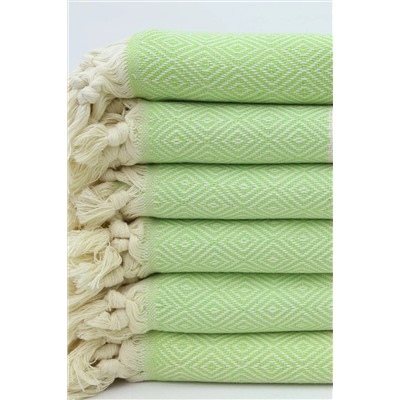 Fabric Box %100 Doğal Pamuk Elmas Peştemal Banyo Havlusu Türk Havlusu Hamam Plaj Havlusu