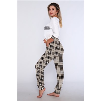 Женский домашний костюм с брюками 66