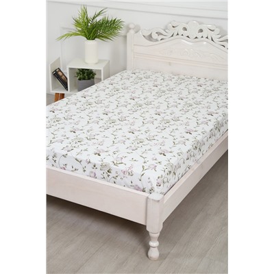 Простыня поплин Пиония