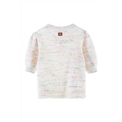 Jersey de alpaca y lana Crudo