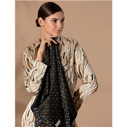 Kahverengi İpek Eşarp