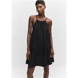 Vestido detalles bordados