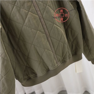 Женская стеганная куртка бомбер свободного кроя  H&*M