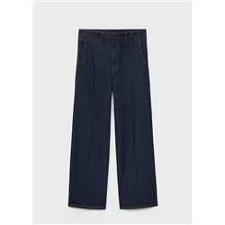 Pantalón denim wideleg