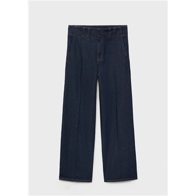 Pantalón denim wideleg