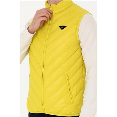 Erkek Fıstık Yeşili Yelek