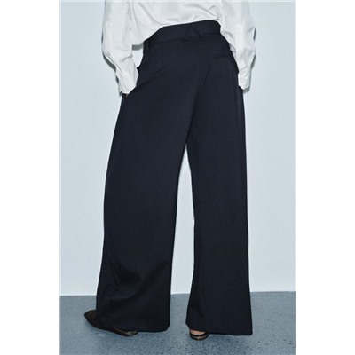 PANTALÓN WIDE LEG PINZAS ZW COLLECTION