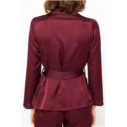 Темно -красная рубашка Joula