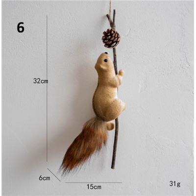 Украшения на елку с веревкой и без