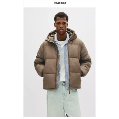 Мужская теплая куртка  Pul*l&Bea*r