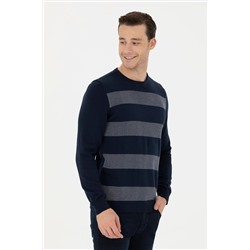 Erkek Lacivert Kazak