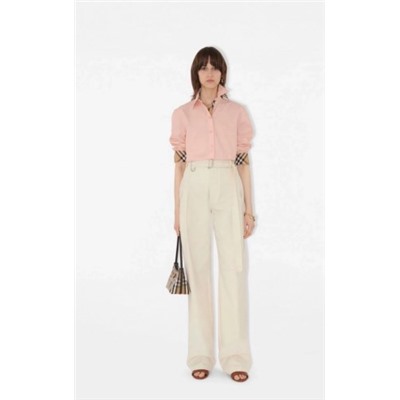 Женская рубашка из хлопка BURBERR*Y