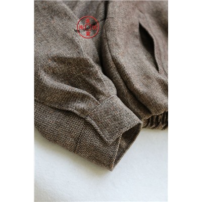 Женская куртка из смесовой шерсти в ретро стиле  ZAR*A