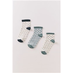 Pack calcetines largos flores
